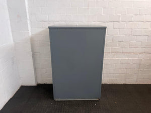 Grey Metal Architecture Hanging Cabinet (52cm x 89cm x 132cm) - REDUCED