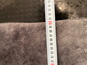 Grey Material Ottoman - PRICE DROP