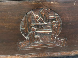 Ceder Wood Antique Chest