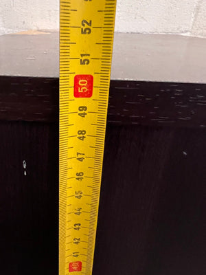 2 Drawer Dark Wood Bedside Table (Needs Repair/Upkeep) - REDUCED - PRICE DROP