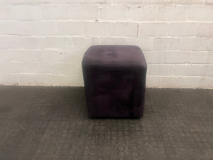 Brown Fabric Ottoman - PRICE DROP