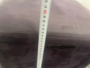 Brown Fabric Ottoman - PRICE DROP