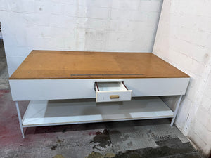 One Drawer Large Fabric Cutting Table