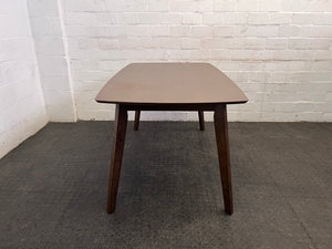 Dark Brown Wooden Dining Table - REDUCED