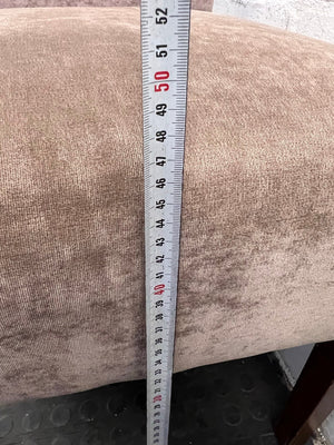 Tan Suede Dining Chair - PRICE DROP