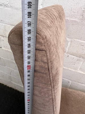 Tan Suede Dining Chair - PRICE DROP