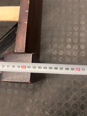 Dark Brown Wooden Single Bed Frame - REDUCED