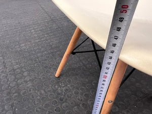 White Wooden leg Dining Chairs - PRICE DROP