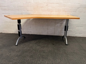 Steel Legged Corner Office Desks
