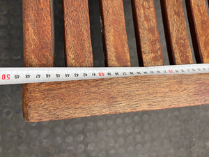 Wooden Slatted Outdoor Chair