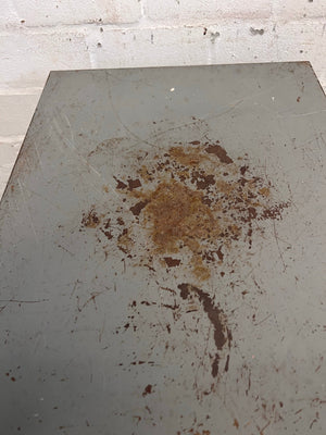 Steel Two Drawer Filing Cabinet (Rusted Top) - REDUCED