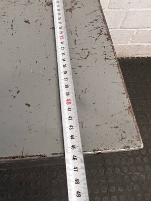 Steel Two Drawer Filing Cabinet (Rusted Top) - REDUCED