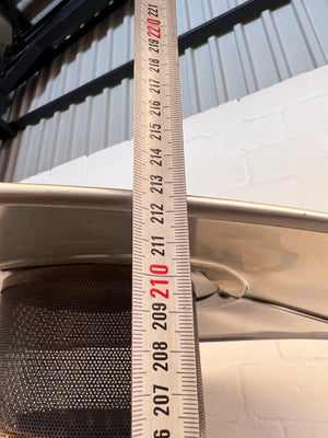 Silver Elva Outdoor Gas Heater - PRICE DROP