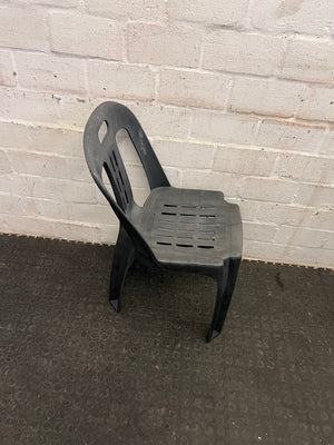 Black Plastic Chair