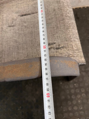 Grey Metal Framed Patio Chair (Some Tears in Material)