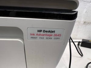 White HP 2645 All in One Desk Jet Advantage Printer - PRICE DROP