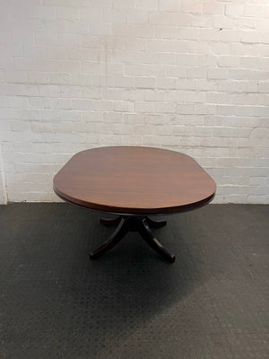 Oval Wooden Dining Table - REDUCED