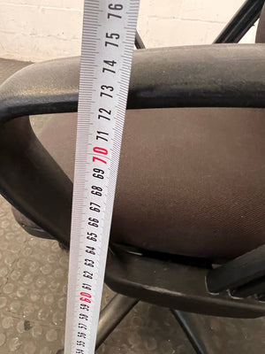 Mid Back Office Chair On Wheels (With Arms)