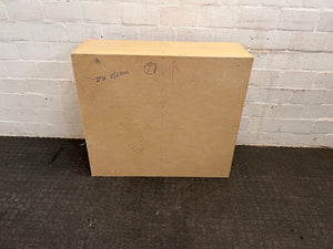 Cubed Light Oak Small Bookshelf 90 by 30 by 80