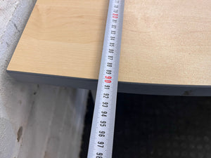 2 Drawer Desk With Credenza