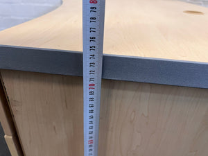 2 Drawer Desk With Credenza