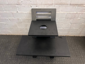 DeskStand Black Plywood Laptop Stand