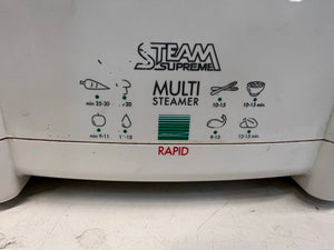 Steam Supreme Rapid Multi Steamer
