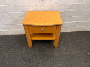 Wooden One Drawer Side Table (52cm  x 42cm)