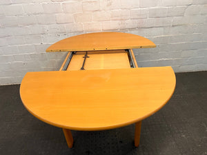 Round Extending Dining Room Table