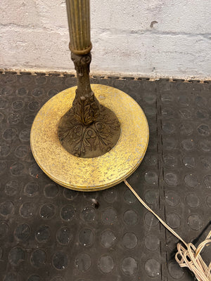 Vintage Decorative Standing Lamp - 2 Light fittings - needs repair