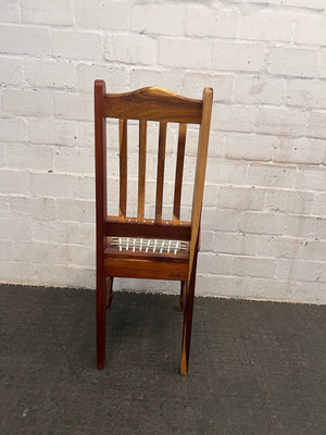 Solid Wood Riempie Dining Chair