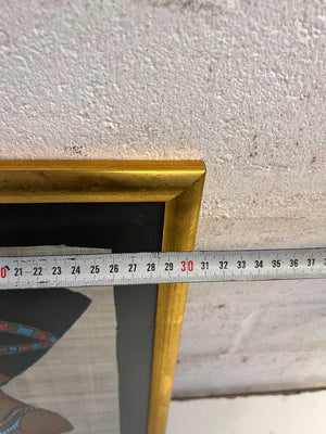 Gold Framed Egyptian Art - no glass