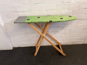 Green Ironing Board