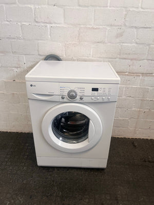 White LG Front Loader Washing Machine (WD-80264NP)