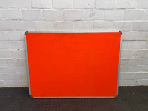 Orange Pinboard (0.9mx1.2m)