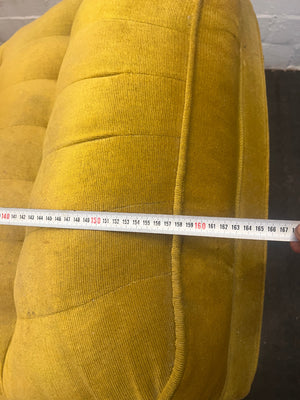 Mustard One Seater Recliner