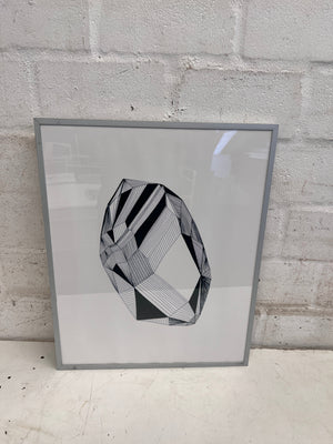 Geometric Shaded Abstract Artwork