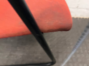 Red Office Visitors Chair