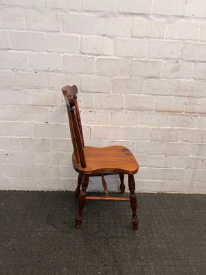 Wooden Slated Dining Chair