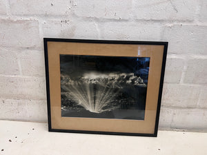 Black & White Light in Cloud Wall Art