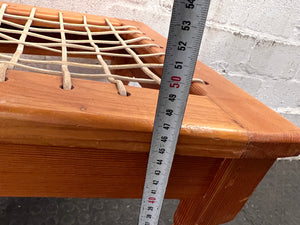 Golden Oak Riempies Chair - PRICE DROP