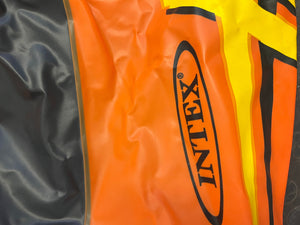 Orange Intex Pool Boat