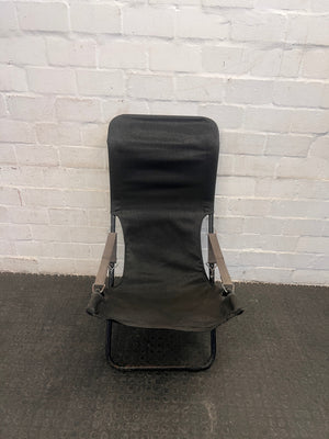 Black Outdoor Folding Chair