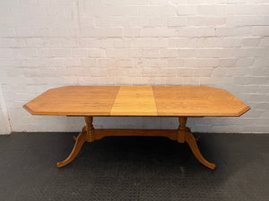 Wooden Beveled Edge Dining Room Table (2.26m x 1m)