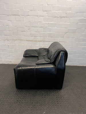 Leather One Seater Couch