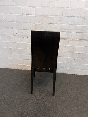 Wooden Suede Seat Dining Chair - PRICE DROP