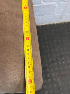 Wooden Suede Seat Dining Chair - PRICE DROP