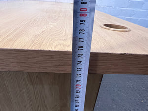 Wooden Print One Door Desk (RHS) - REDUCED