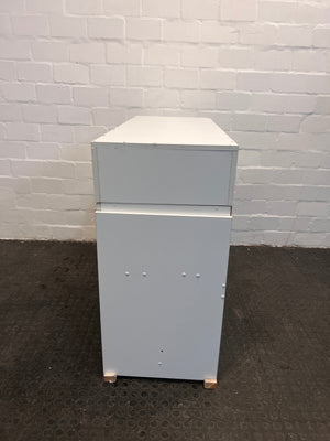 White Wooden Linen Cupboard - REDUCED