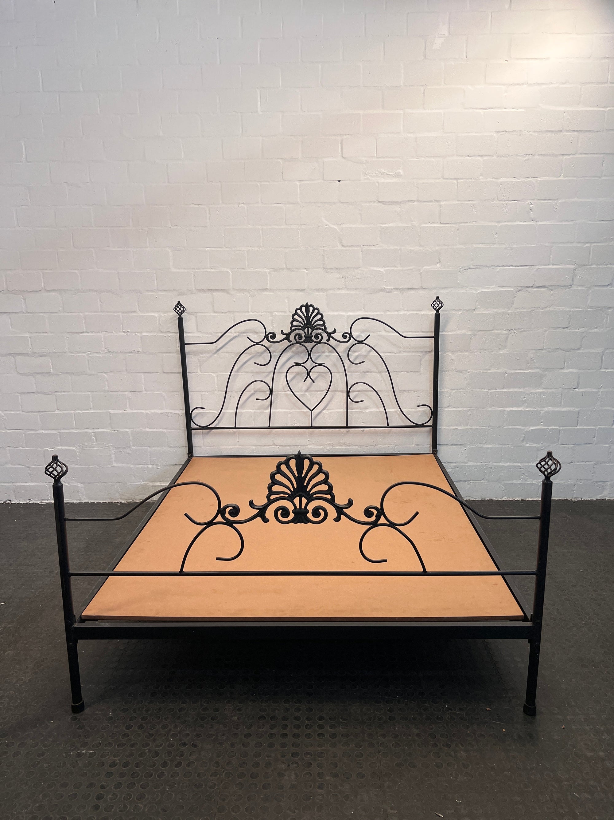 Queen Size Steel Bed Frame and Board